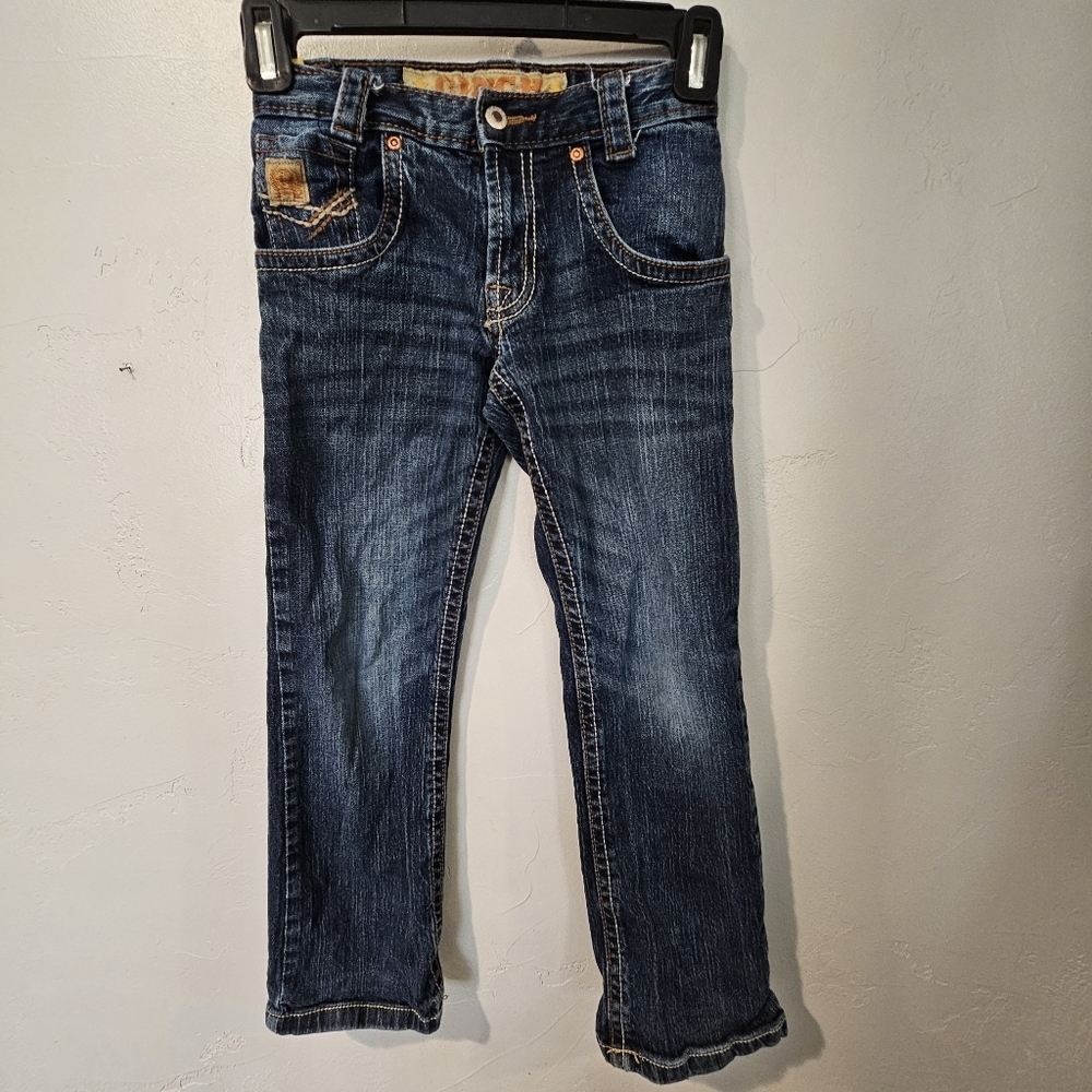 Cinch Jeans Little Boy 7 7R Dark Wash Denim Cowboy Western